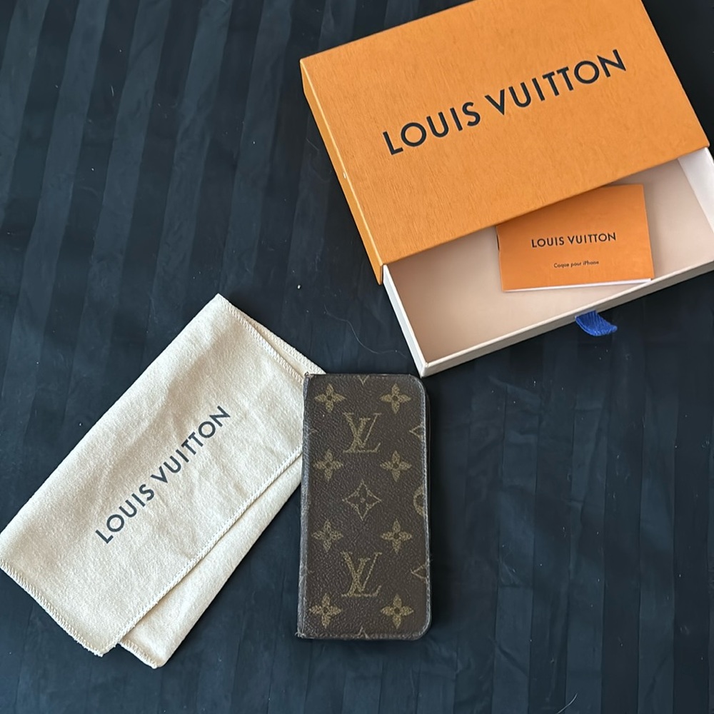 Louis Vuitton iPhone 10 case
